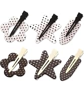 BAISEN 6 Pcs Creaseless Hair Clips for Women - No Bend No Crease Hair Clips for Styling, Makeup, ...