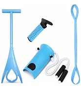 Sock Aid Kit for Seniors – Sock Puller, Leg Lifter Strap & Car Door Handle, Easy On Off Sock Help...
