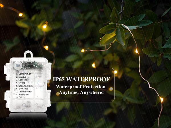 waterproof fairy lights