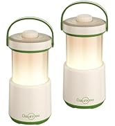 Dawnrise 2PK Rechargeable LED Camping Lantern, 5-in-1 Tent Light with 750Lm, Protable Lantern Fla...