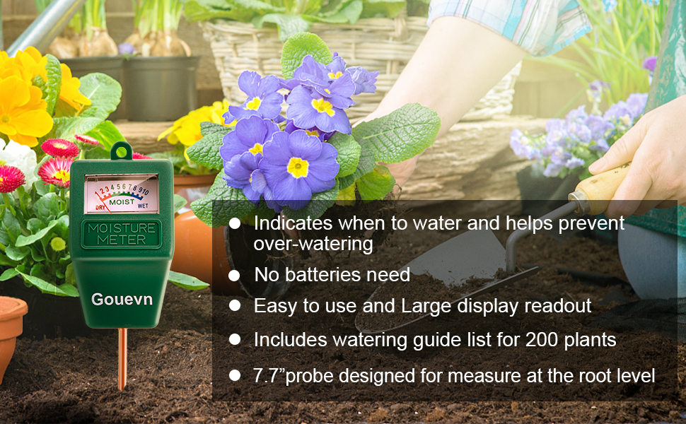 Plant Water Meter Indoor Outdoor