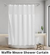 waffle weave shower curtain