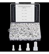 KOXXIAMOQ Closed End Crimp Connectors, 600pcs Closed End Crimp Terminals, Closed End Wire Crimp C...
