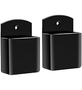 DRQ 2pc Adhesive Remote Control Holder, Wall Mount TV Controller Holder, TV Remote Organizer, Wal...