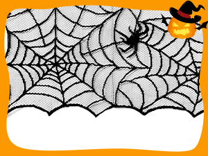 spiderweb tablecloth