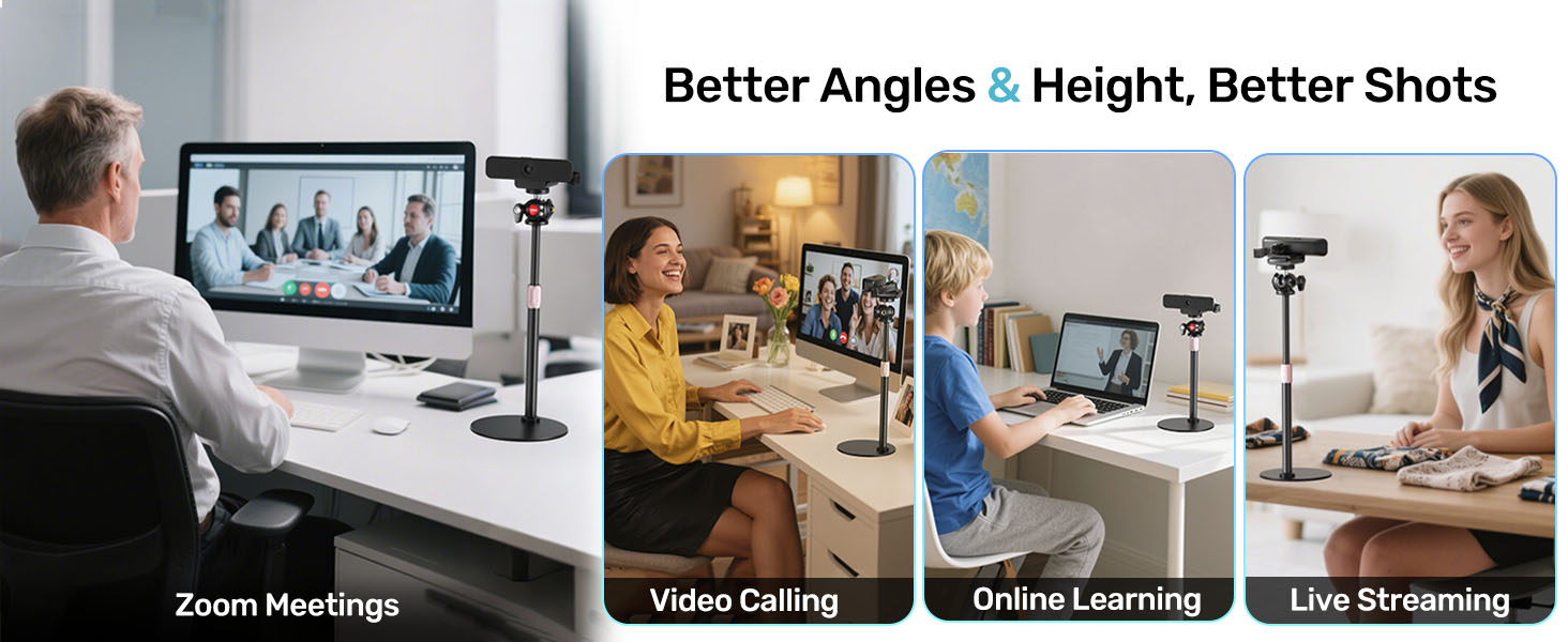 desktop webcam stand