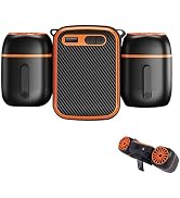 Portable Waist Fan Clip on 1000mAh Wearable Belt Personal Fan Rechargeable Hands-Free Cooling Nec...