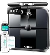 RunStar Scale for Body Weight and Fat Percentage, 8-Electrode Full Body Composition Monitor 28 Bo...