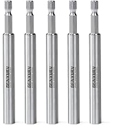 Geinxurn 5PACK Stainless Screwdriver Bit Holders, 4Inches Extension Socket Drill Bit Magnetic Hol...