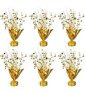6 Pack Metallic Foil Spray Centerpiece Star Table Decoration Burst Table Centerpieces for Birthda...
