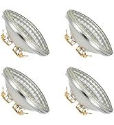 Haian Support PAR36 LED Landscape Bulb, 6W(50W Halogen Equivalent), 12V Low Voltage Tractor Light...