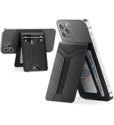 Padike for Magsafe Wallet, Magnetic Phone Wallet with Elastic Band for Extra Card Storage, Magnet...