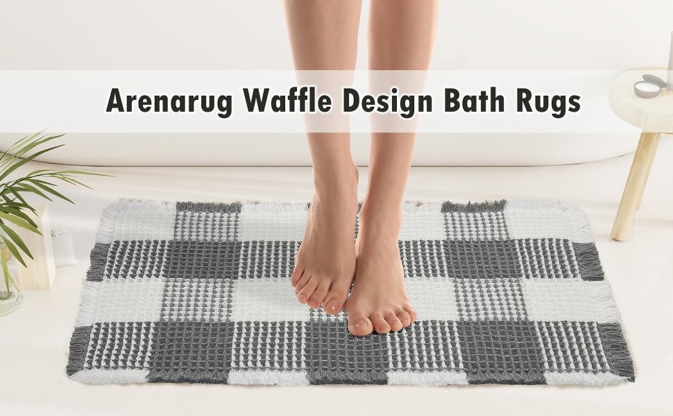 waffle bath mat bathroom rugs