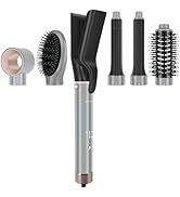 6-in-1 Hair Dryer Brush, 110,000 RPM High Speed Hair Dryer with Air Straightener, 28mm AUTO Curle...