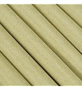 CRASPIRE 51x11.8 Inch Green Grassy Book Cloth Paper Backed for Book Cover Binding Weave Linen Fab...