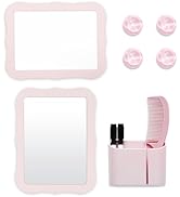 Tandarui Locker Organizer Kit,Magnetic Locker Accessories for Girls with Locker Mirror and Magnet...