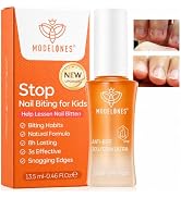 modelones Nail Biting Prevention for Kids, New Thumb Sucking Deterrent, Bitter No Bite Nail Polis...