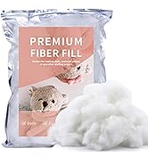 200g/7oz Polyester Fiber Fill Premium Polyester Fiberfill Fiber Fill Stuffing Fluff Stuffing High...