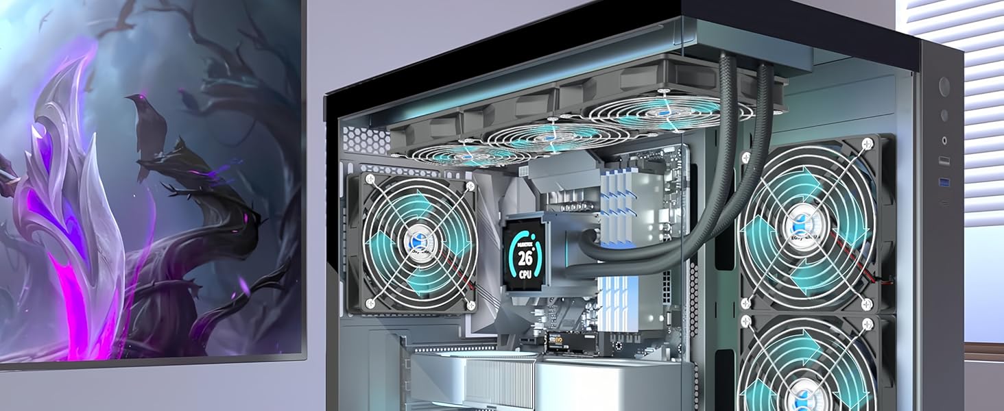 120mm 12v fan