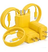 for Samsung Galaxy Super Fast Charging Cord Type C Charger, 25w Android Phone Charger Block& 3Pac...