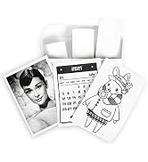 Memoking T02 White Thermal Paper-10-Year Non-Sticky 53mmx8m for Journal Photo Texts Study Notes a...
