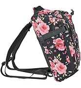 KEMIMOTO Rear Bike Rack Bag, 13L Water-resistant Trunk Bags 3-IN-1, Zippered Bicycle Backpack Sho...