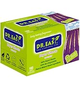 Dr.Easy Dryer Sheets Lavender Plant Based all ingredients for Sensitive Skin 160 Ct 100% Rayon Fa...