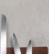 HOSHANHO Acacia Wood Knife Magnetic Strips 12 Inch, Magnetic Knife Holder for Wall with Multipurp...