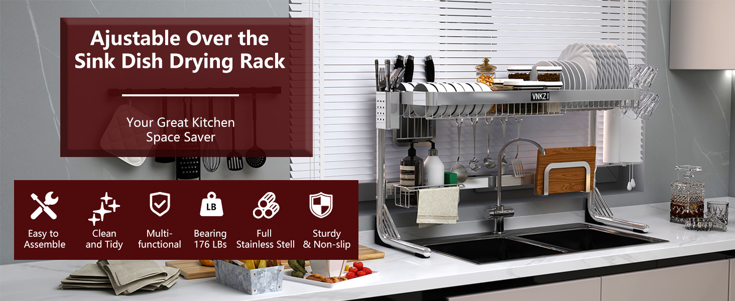 Over Sink Dish Rack