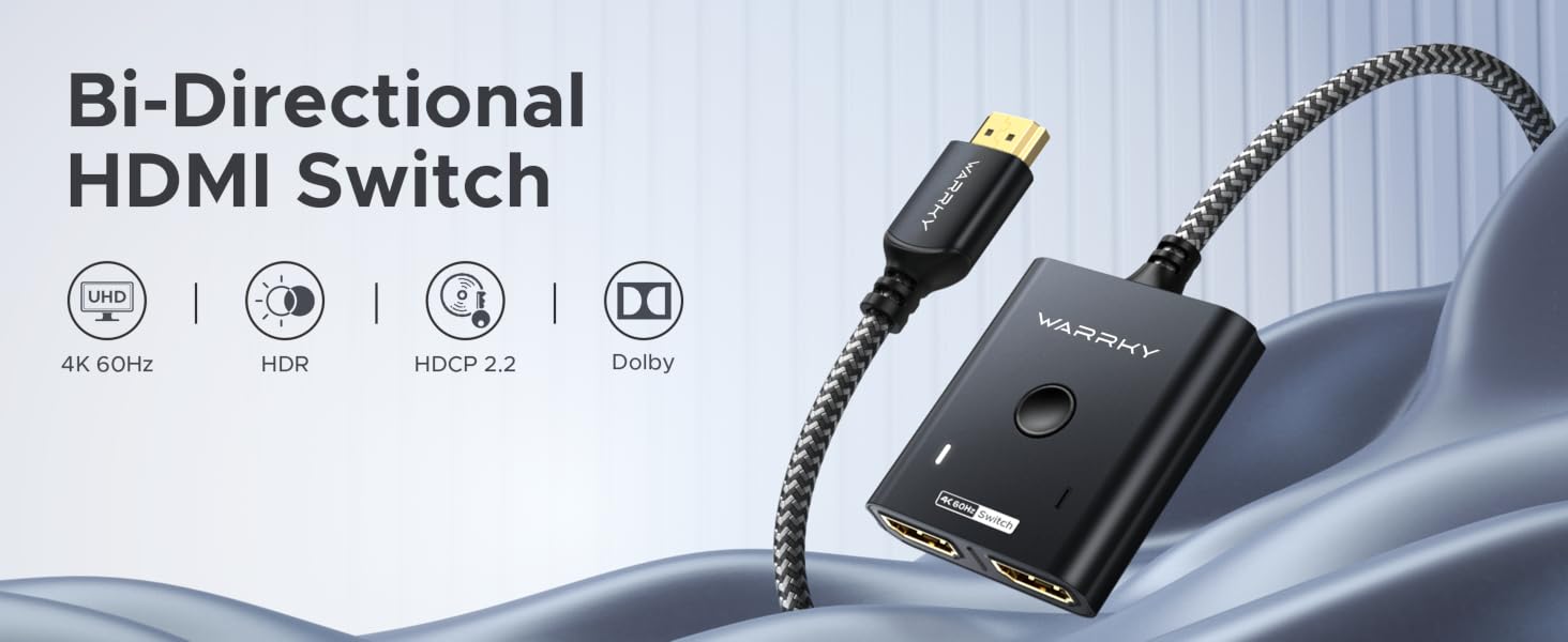 2 In 1 Out HDMI Switch