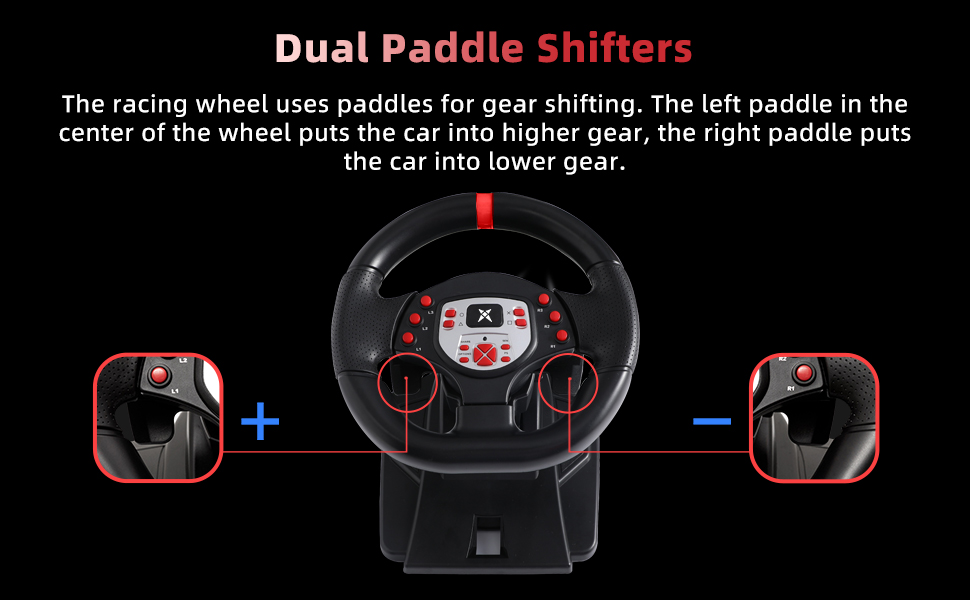 ps4 steering wheel and pedals