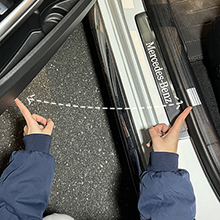 Iron surface mounting