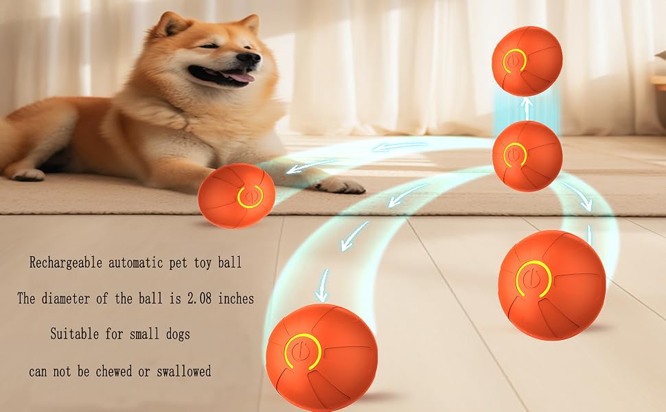 Automatic toy ball that releases dog energy