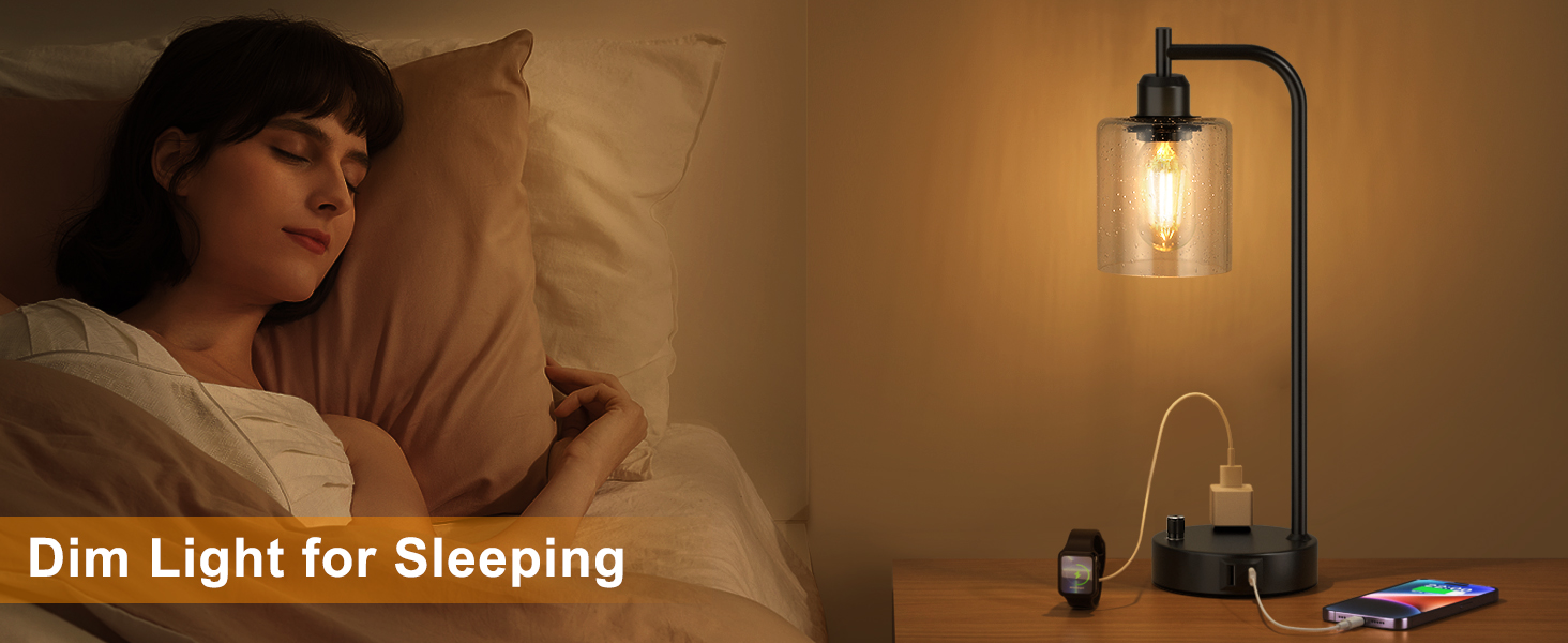 bedside lamps with usb ports and outlets