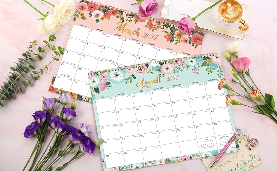 wall calendar 2026-2027 calendar