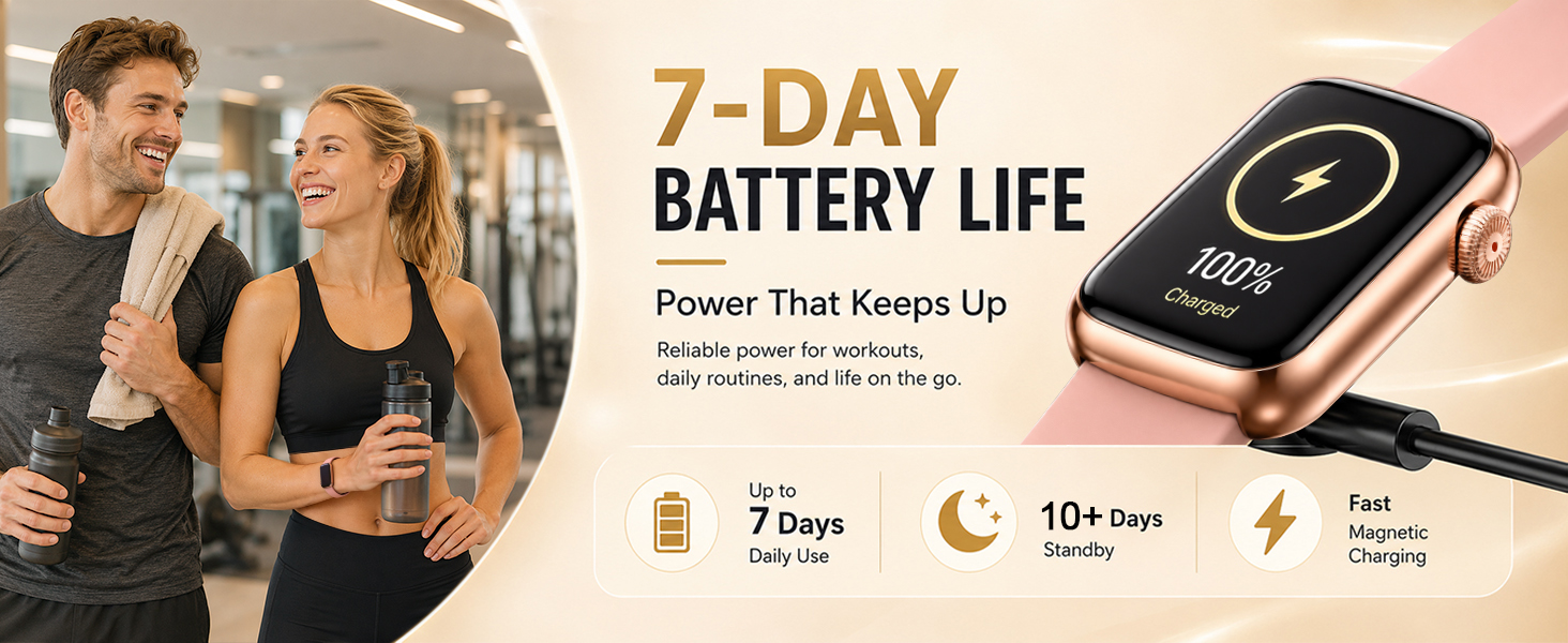 fitness tracker with long battery life