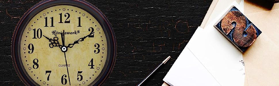 Königswerk Vintage Analog Alarm Clock