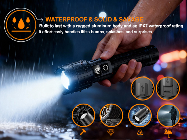 super bright flashlight