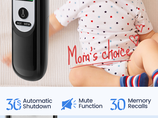 Viproud Ear Thermometer Black
