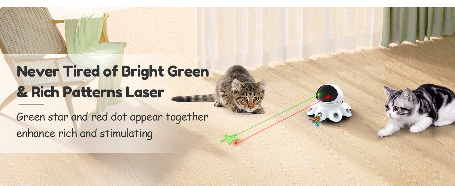 Automatic Laser Pointer Cat Toy