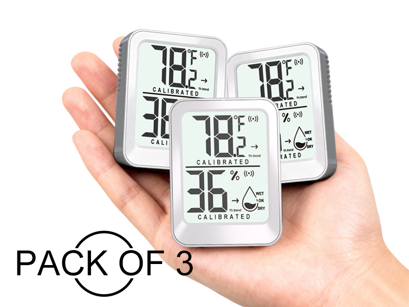 indoor digital thermometer 3 pack