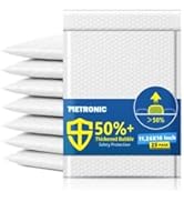 Metronic Bubble Mailers 11.26x16" 25 Pack Padded Envelopes with 1/7" Thickened Bubble Waterproof ...