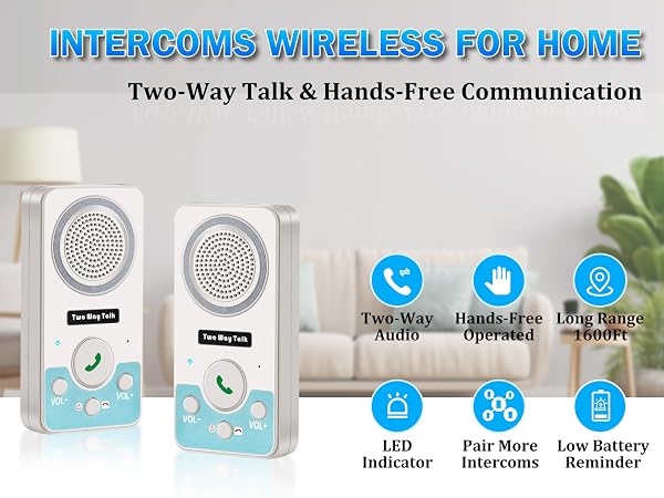 wireless intercom system