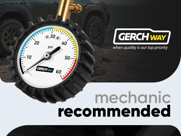 mechanic recommended tire pressure gauge
