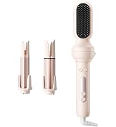 DYHOO 3-in-1 Hair Curler & Automatic Curling Iron Set 1" & 1.25" Curling Wand with Hair Straighte...