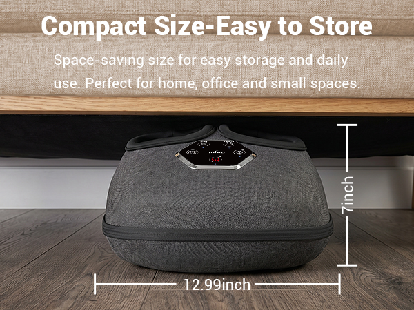 compact foot massager-easy to store