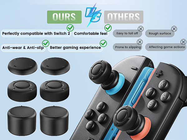 Anti-Slip Joystick Caps
