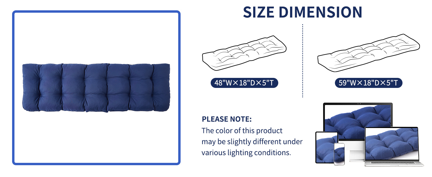 bench seat cushion