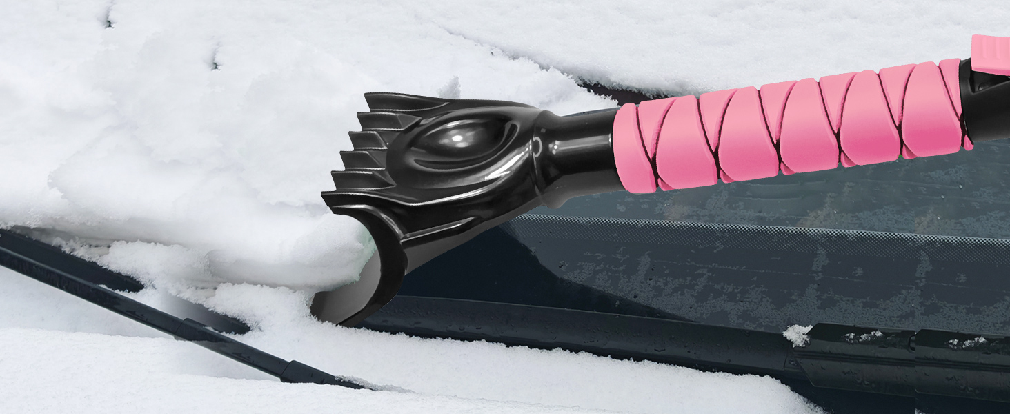 snow brush ice scraper