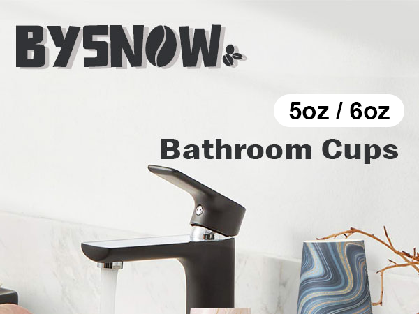bathroom cups